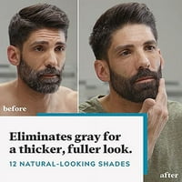 Samo za muškarce brkove i brade, brada boja za muškarce sa četkom uključene za jednostavnu aplikaciju,