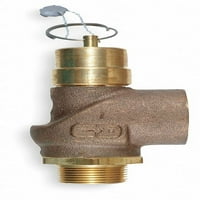 Kontrolni uređaji Zaštitni ventil, 1 2 Inlet, PSI SCB5010-0A125