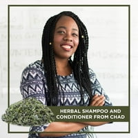 Roselle Naturals Ambunu Sav prirodni biljni šampon i regenerator iz Čad, Afrika