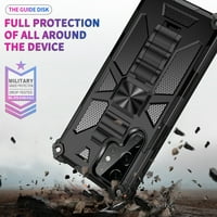 -Lion za Samsung Galaxy S10 + hrapav slučaj, magnetni kofer pune zaštite od ugrađenog udarnog naklopova