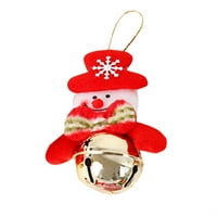 Božićna stabla ukras zvona za božićni viseći ukrasni zvono za božićne zalihe vrata za zabavu, stilovi