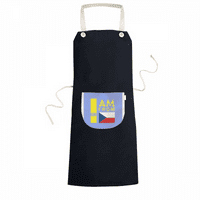 Am iz Češke Art Deco Fashion Rechron Bib Sarong Kuhanje Pečenje Kuhinjski džep Pinafore