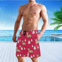 Muški modni hladni stil multi plaža kratke hlače plivaju debla Brzo suhe povremene kratke hlače s džepovima