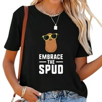 Zagrlite košulje za krompir Spud za ženska majica Humor Premium