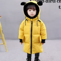 Djeca djevojačka dječaka zimski kaput kaput ogrtač jakna debela topla odjeća za odjeću