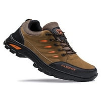 Gomelly Muške trekking cipele čipke Up tenisice otporne na planinarske cipele Comfort Atletski tenisica