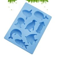 Frcolor ledeni kalup silikonski morski kocki kalupi Kalupi od čokolade plavo plavo plava tema proizvođač