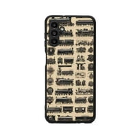 Klasični-lokomotivni-mocilični simboli - Telefonska futrola za Samsung Galaxy A 5G za žene Muška Pokloni, SOFT Silikonski stil Poklopni otporni - Klasični-lokomotivni-vlakovi-simboli - Slučaj za Samsung Galaxy A 5G