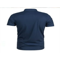 Prednjeg swalk muns t majica rever vrat Polo majica Dugmas Ljetni vrhovi muškarci Atletic majica kratkih