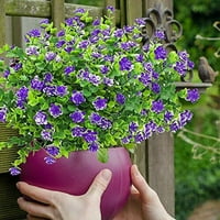 Ana snopovi umjetno cvijeće lažne vanjske biljke Fau plastični kućni vrtni dekor