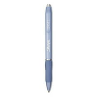 Sharpie-1pk S-gel modna bačva gel olovka, uvlačiv, srednja, crna tinta, mraz plava bačva, desetak