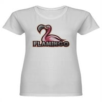 Flamingo majica magične magične magične u obliku žena -image by shutterstock, ženska srednja sredstva