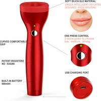 CatalaPa U crveno električni flumperi za usne Uređaj Automatski usisni USB punjenje za usne za usne