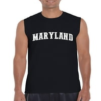 Normalno je dosadno - muške grafičke majice bez rukava, do muškaraca veličine 3xl - Maryland