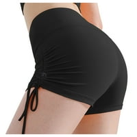 Yogalicious biciklističke kratke hlače znojne kratke hlače za žene visoki struk, čvrst elastični pojas