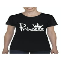 MMF - Ženska majica kratki rukav, do žena veličine 3xl - Kruna princeze