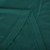 True Classic Tees Radni bluze za žene Crna čipkasta Torbe Top Plus Veličina Tunički vrhovi za žene zelene