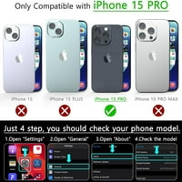 Slučaj iPhone Pro, u futroli za telefon za iPhone Pro 6.1