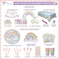Piruse Rainbow Dekoracije za zabavu, Rainbow Rođendan