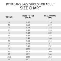 Dynadans unise kožne gornje klizanje jazz cipele za veliko dijete i odrasle
