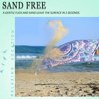 Lagani tanki ručnici za plažu za odrasle i dječji pijesak besplatno plivač za bazen za vanjsko putovanje