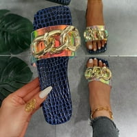 Ljetne sandale za žene za žene DRESSY COMFY platforme casual cipele Ljetna plaža Putni paperni flip flops