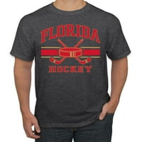 Wild Bobby City of Florida Hockey Fantasy Fan Fantas muške majice, Heather Black, 5x-Large
