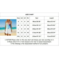 Dress s dugim rukavima Ženska haljina za ženska plaža Bikini Beachward Coverps casual odmor kratki ljetni
