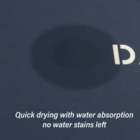 VNTUB Prekrasan drugi dijatomacijski prostir za kupanje, Super Apsorpcijski brz, gumeni podlozi bez