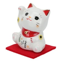 Mačka Lucky Fortune Shui Dobar japanski feng statue figuriceFigure Kineska stola za automobile Keramika