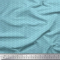 Soimoi pamuk dres tkanina geometrijska mala ispisna tkanina od dvorišta široka