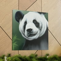Panda u hiperrealizam - platno