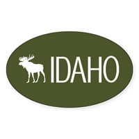 Cafepress - Idaho: Moose - naljepnica