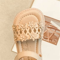Djevojke Sandale Open Thie Mesh Stan Sthell Princess Casual Beach Home Nosite odjeću Slatke elegantne cipele za djevojčice