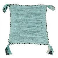 Saro Lifestyle pletenica pogranična kaiš spuštena punjena jastuk za bacanje