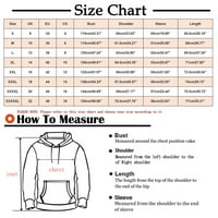 Dyfzdhu zip up hoodie za žene pad prevelike duksere sa džepom casual crtača čvrsta boja dugih rukava