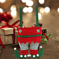 Božićni ukrasi Poklon kese bombonske torbe santa hlače stil lijepe tretiraju torbe za djecu