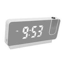Projektivirani sat, Projekcijski budilnik USB Snaga za napajanje Širok kut LED zaslon Datum prikazivanja