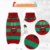 Xmas Holiday Festive Pas džemper za štene male pse, slatki božićni poklon za štenete kitty, stil 2, xs