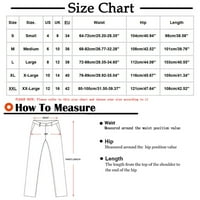 Odieerbi hlače za muškarce padne hlače pune dužine čvrste casual gumb patentni zatvarač više džepova