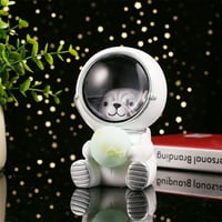ASdomo štene astronaut zvijezda svjetla svjetiljka poklon smola kreativna slatka galaksija galaksija skrbnički dizajn rođendan dječje igračke 5in