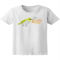 Slatka majica za majicu za držanje ptica, majica - MIMage by Shutterstock, ženska XX-velika