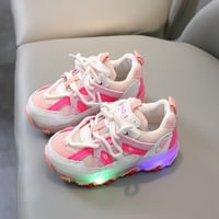 Dječje cipele Veličina za 5 godina - Godine Dječji dječaci Bling LED svijetlo Svjetlosne sport Kidske tenisice Pink