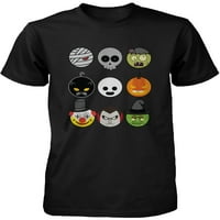 Halloween Monsters muške košulje šaljite grafički tee za haunt noćnu smiješnu košulju unisex-2xlarge