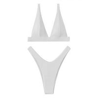 Ženski bikini visokog struka koji se nalazi sve bojanje bikini odijelo visokim strukom kupaći kostim kupaćim kupaćim kupaćim odijelima