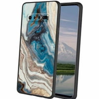 MARBLE-9- Telefonska futrola za Samsung Galaxy S10 + Plus za žene Muška Pokloni, Mekani silikonski stil