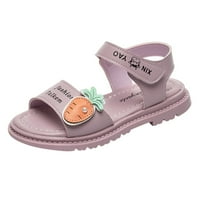 PEDORT SANDALS cipele za djevojke Drhty Ljetne djevojke Sandale Toddler Little Kid Slatke otvorene ploče