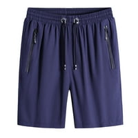 IOPQO muške kratke hlače Ljeto muške plus veličine ledene svilene brze suhe kratke hlače Casual Sports