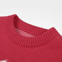 Ženski vuneni pulover TOPL polovina džemper s dugim rukavima na otvorenom za izlazak na otvorenom