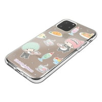 iPhone plus Case Sanrio Cute Clear Soft Jelly Cover - Cafe Little Twin Stars